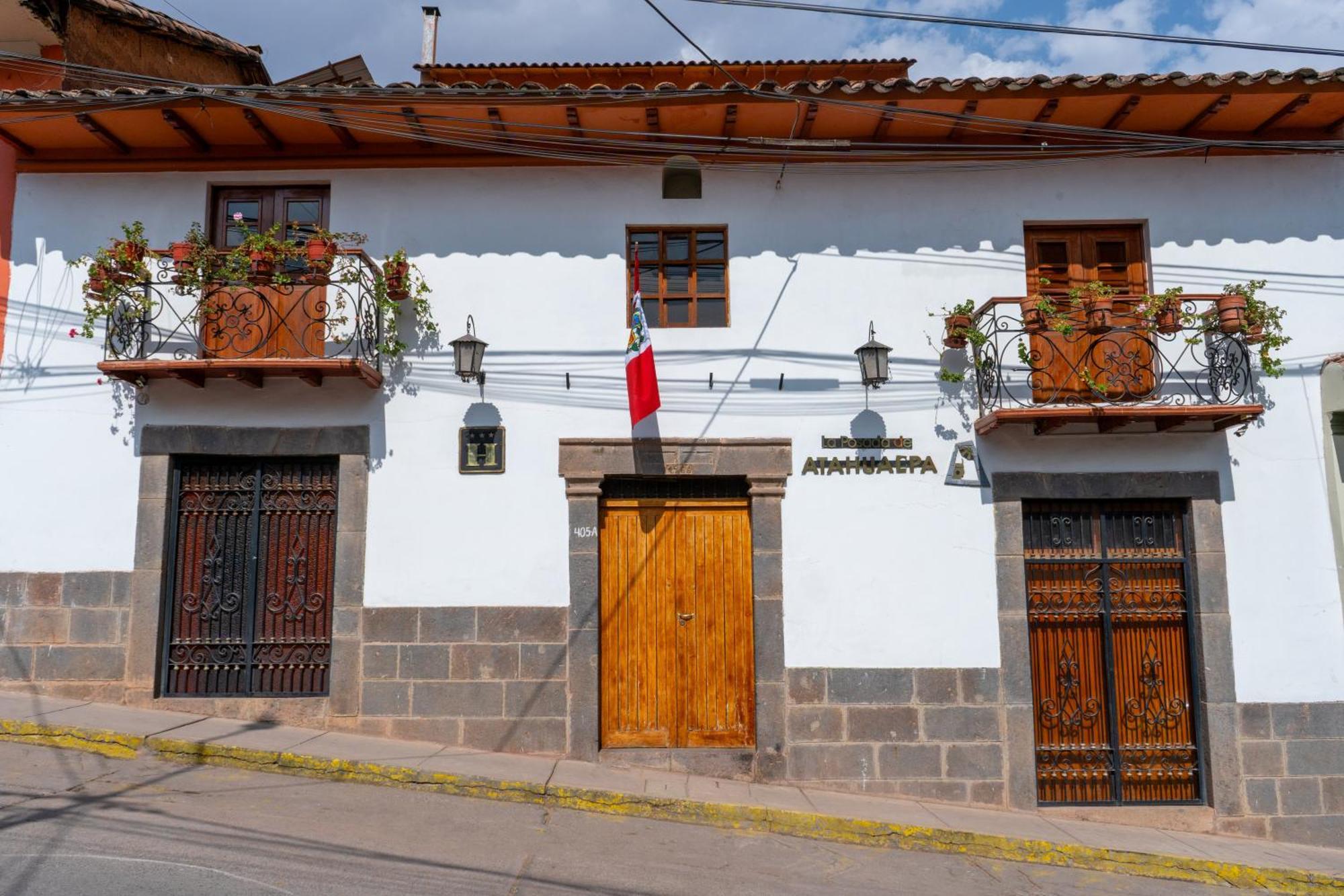 Hotel La Posada De Atahualpa Cusco Exteriör bild